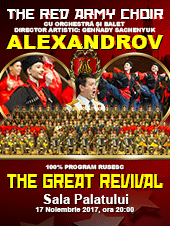 Marela Cor al Armatei Roşii, în concert la Bucureşti