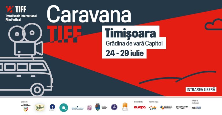 Caravana TIFF a adus la Timișoara 6 seri cu filme în aer liber