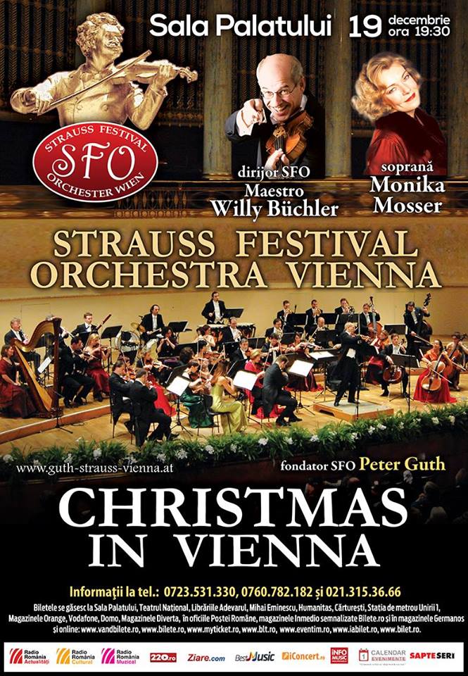 Strauss Festival Orchestra Vienna în concert la București