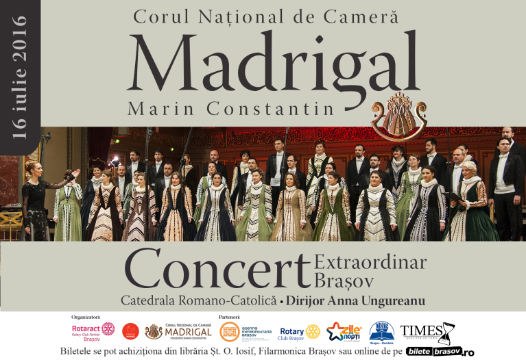 Concert Madrigal la Braşov