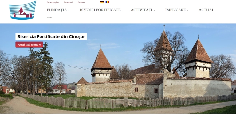 Site despre bisericile fortificate din Transilvania