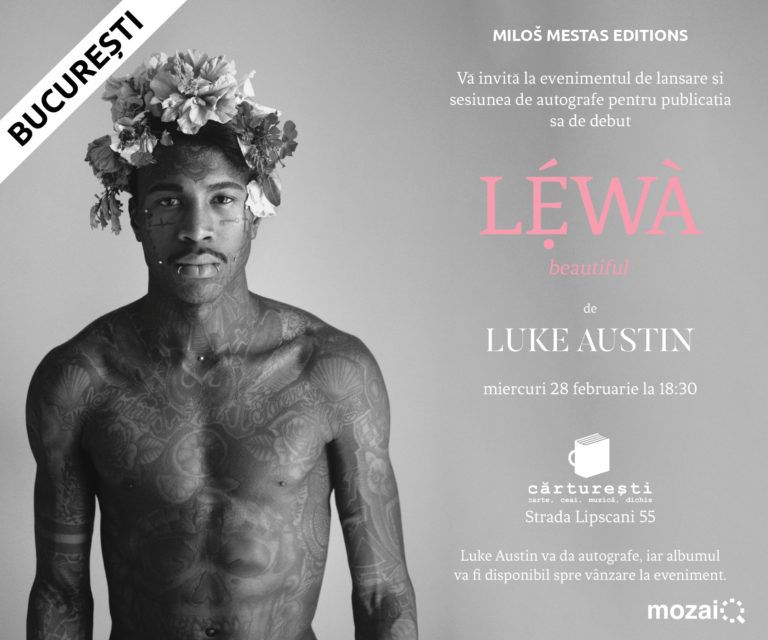 Luke Austin lansează albumului LÉWÀ (beautiful) în Cărturești Carusel