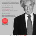 American Councils for International Education anunță organizarea celei de-a cincea ediții a Elie Wiesel Study Tour