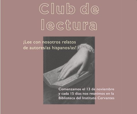 Club de lectură la Institutul Cervantes