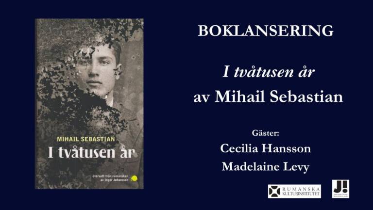Ediție în limba suedeză a volumului „De două mii de ani” de Mihail Sebastian