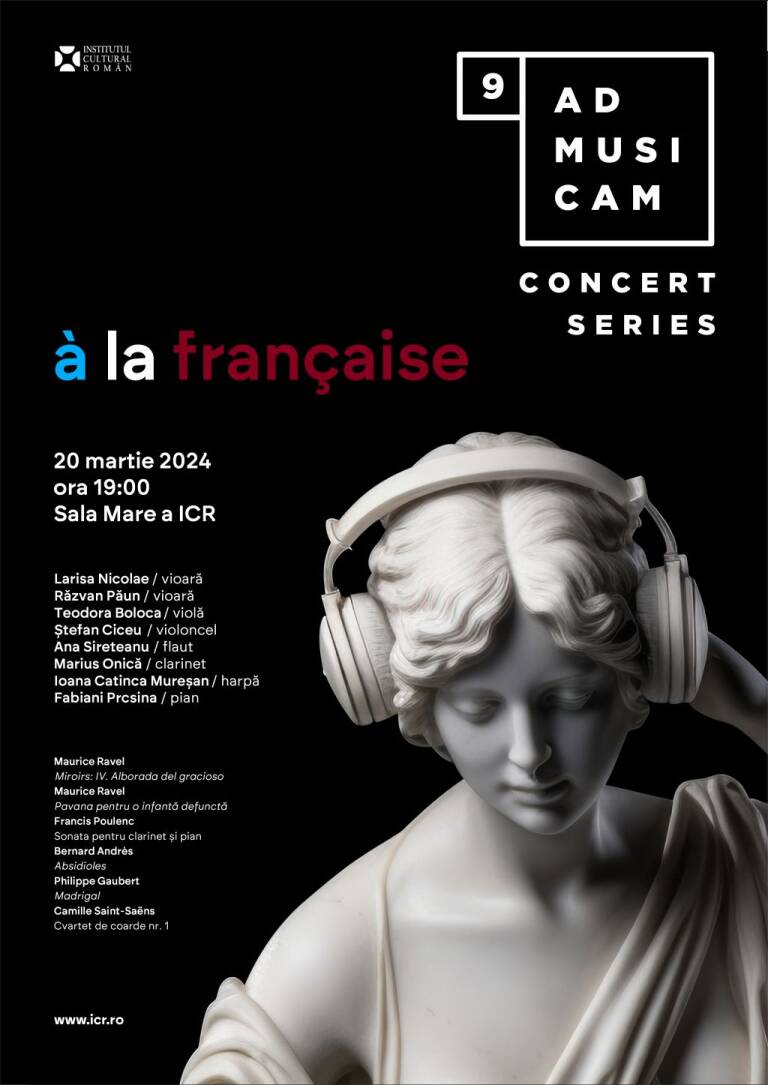 À la française: concert AdMusicam, de Ziua Internațională a Francofoniei