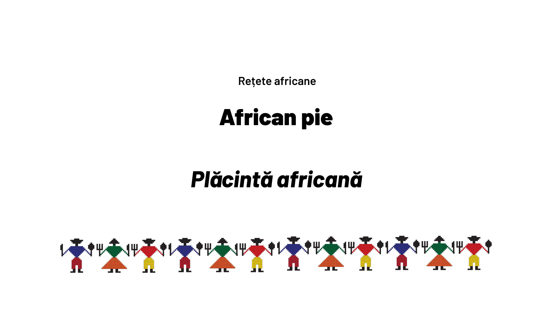 Proiectul „Mâncarea ne aduce împreună”
